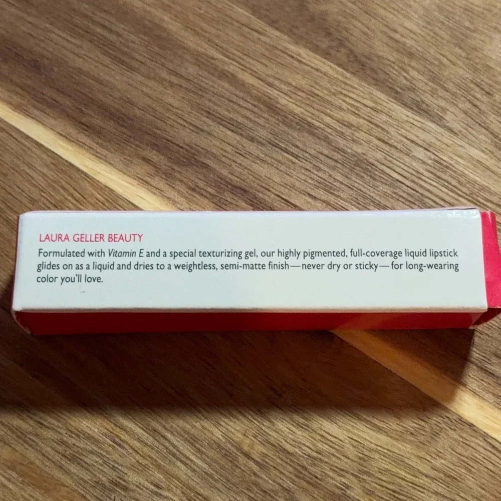 Laura Geller Luscious Lips Liquid Lipstick CANDY PINK‎ 0.20oz NIB